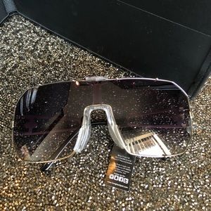 Large black sunglasses